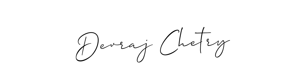 Design your own signature with our free online signature maker. With this signature software, you can create a handwritten (Allison_Script) signature for name Devraj Chetry. Devraj Chetry signature style 2 images and pictures png