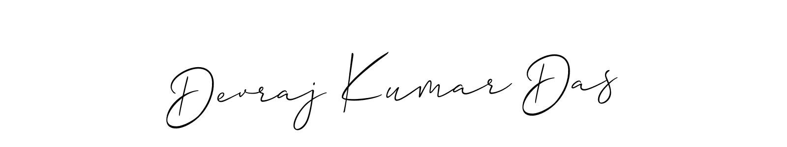 How to make Devraj Kumar Das signature? Allison_Script is a professional autograph style. Create handwritten signature for Devraj Kumar Das name. Devraj Kumar Das signature style 2 images and pictures png