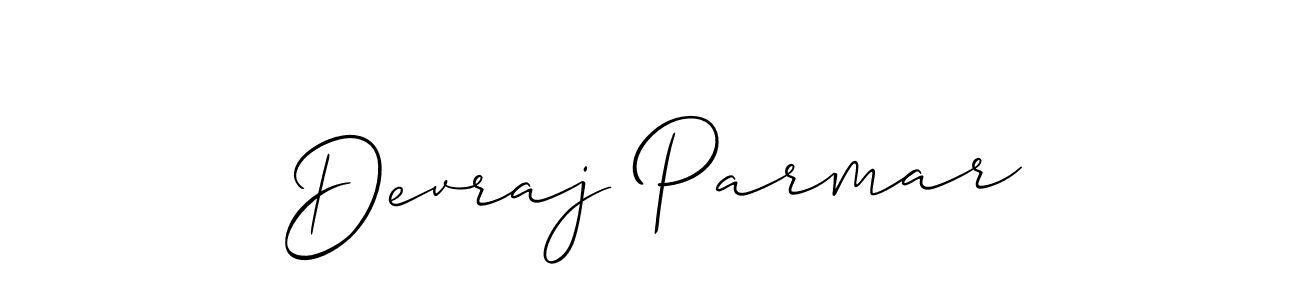 Best and Professional Signature Style for Devraj Parmar. Allison_Script Best Signature Style Collection. Devraj Parmar signature style 2 images and pictures png