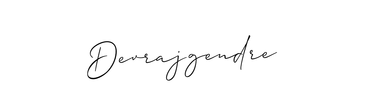 Make a beautiful signature design for name Devrajgendre. With this signature (Allison_Script) style, you can create a handwritten signature for free. Devrajgendre signature style 2 images and pictures png