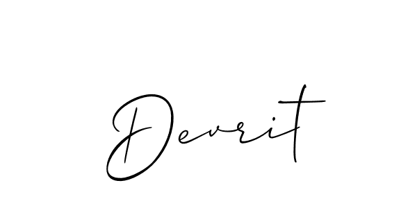 You can use this online signature creator to create a handwritten signature for the name Devrit. This is the best online autograph maker. Devrit signature style 2 images and pictures png