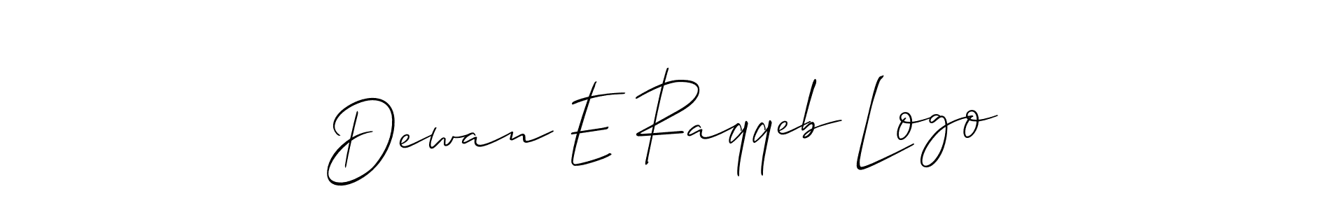 The best way (Allison_Script) to make a short signature is to pick only two or three words in your name. The name Dewan E Raqqeb Logo include a total of six letters. For converting this name. Dewan E Raqqeb Logo signature style 2 images and pictures png