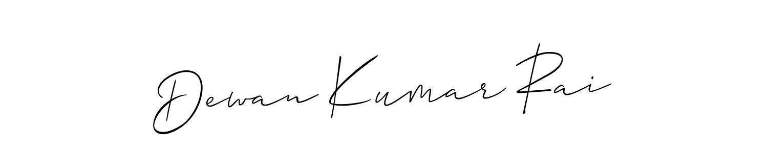 Make a beautiful signature design for name Dewan Kumar Rai. Use this online signature maker to create a handwritten signature for free. Dewan Kumar Rai signature style 2 images and pictures png