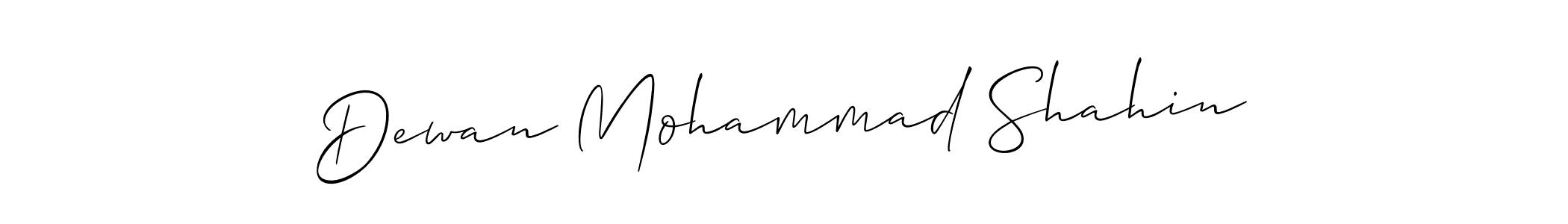 if you are searching for the best signature style for your name Dewan Mohammad Shahin. so please give up your signature search. here we have designed multiple signature styles  using Allison_Script. Dewan Mohammad Shahin signature style 2 images and pictures png