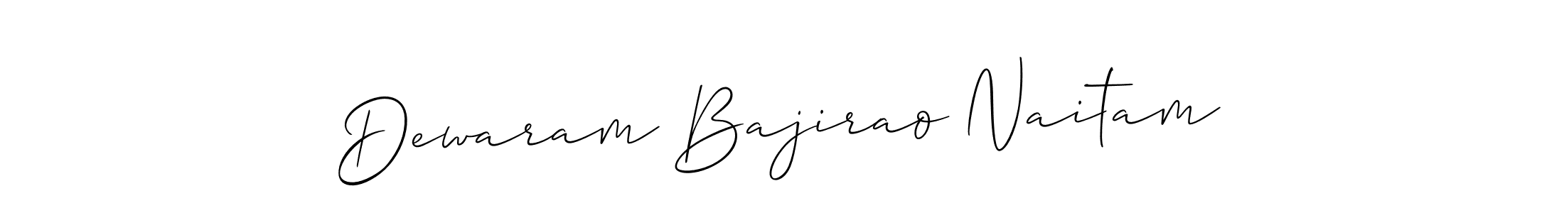 Dewaram Bajirao Naitam stylish signature style. Best Handwritten Sign (Allison_Script) for my name. Handwritten Signature Collection Ideas for my name Dewaram Bajirao Naitam. Dewaram Bajirao Naitam signature style 2 images and pictures png