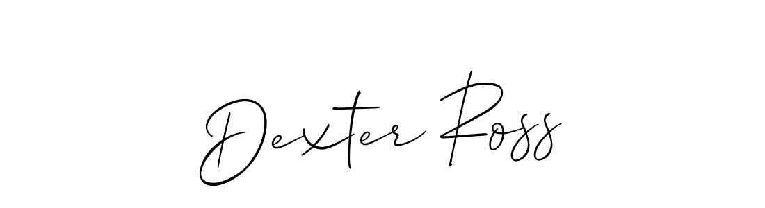 Design your own signature with our free online signature maker. With this signature software, you can create a handwritten (Allison_Script) signature for name Dexter Ross. Dexter Ross signature style 2 images and pictures png