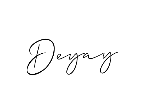 Here are the top 10 professional signature styles for the name Deyay. These are the best autograph styles you can use for your name. Deyay signature style 2 images and pictures png