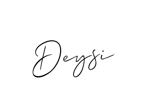 if you are searching for the best signature style for your name Deysi. so please give up your signature search. here we have designed multiple signature styles  using Allison_Script. Deysi signature style 2 images and pictures png
