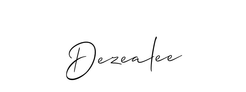 See photos of Dezealee official signature by Spectra . Check more albums & portfolios. Read reviews & check more about Allison_Script font. Dezealee signature style 2 images and pictures png