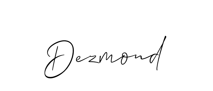 How to Draw Dezmond signature style? Allison_Script is a latest design signature styles for name Dezmond. Dezmond signature style 2 images and pictures png