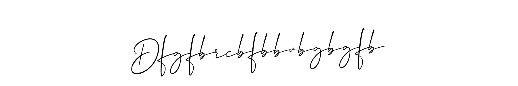 Also You can easily find your signature by using the search form. We will create Dfgfbrcbfbbvbgbgfb name handwritten signature images for you free of cost using Allison_Script sign style. Dfgfbrcbfbbvbgbgfb signature style 2 images and pictures png