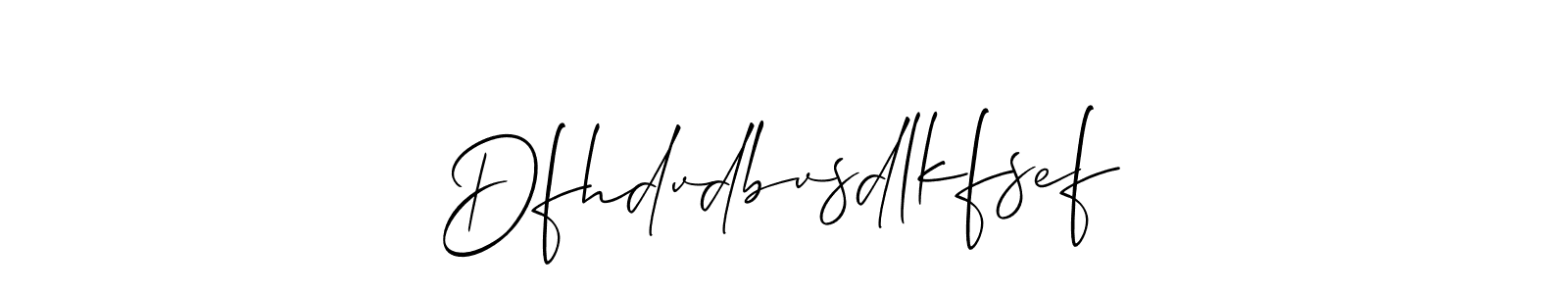 How to make Dfhdvdbvsdlkfsef signature? Allison_Script is a professional autograph style. Create handwritten signature for Dfhdvdbvsdlkfsef name. Dfhdvdbvsdlkfsef signature style 2 images and pictures png