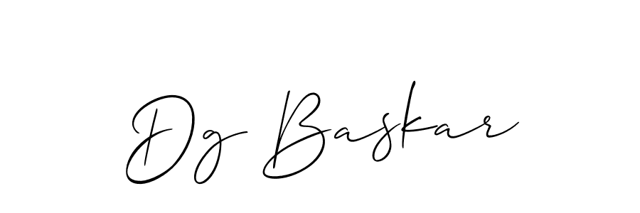 Once you've used our free online signature maker to create your best signature Allison_Script style, it's time to enjoy all of the benefits that Dg Baskar name signing documents. Dg Baskar signature style 2 images and pictures png