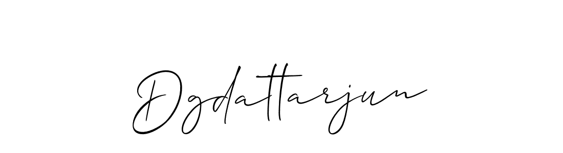 Use a signature maker to create a handwritten signature online. With this signature software, you can design (Allison_Script) your own signature for name Dgdattarjun. Dgdattarjun signature style 2 images and pictures png