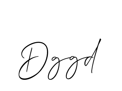 Create a beautiful signature design for name Dggd. With this signature (Allison_Script) fonts, you can make a handwritten signature for free. Dggd signature style 2 images and pictures png