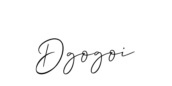 It looks lik you need a new signature style for name Dgogoi. Design unique handwritten (Allison_Script) signature with our free signature maker in just a few clicks. Dgogoi signature style 2 images and pictures png