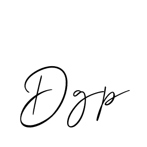 Create a beautiful signature design for name Dgp. With this signature (Allison_Script) fonts, you can make a handwritten signature for free. Dgp signature style 2 images and pictures png