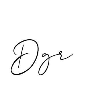 The best way (Allison_Script) to make a short signature is to pick only two or three words in your name. The name Dgr include a total of six letters. For converting this name. Dgr signature style 2 images and pictures png