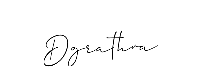 The best way (Allison_Script) to make a short signature is to pick only two or three words in your name. The name Dgrathva include a total of six letters. For converting this name. Dgrathva signature style 2 images and pictures png