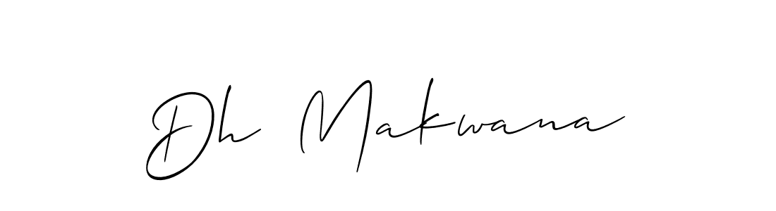 How to Draw Dh  Makwana signature style? Allison_Script is a latest design signature styles for name Dh  Makwana. Dh  Makwana signature style 2 images and pictures png