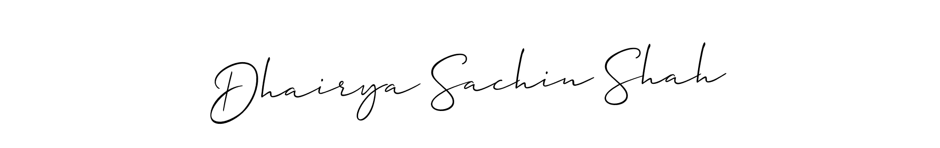 Best and Professional Signature Style for Dhairya Sachin Shah. Allison_Script Best Signature Style Collection. Dhairya Sachin Shah signature style 2 images and pictures png