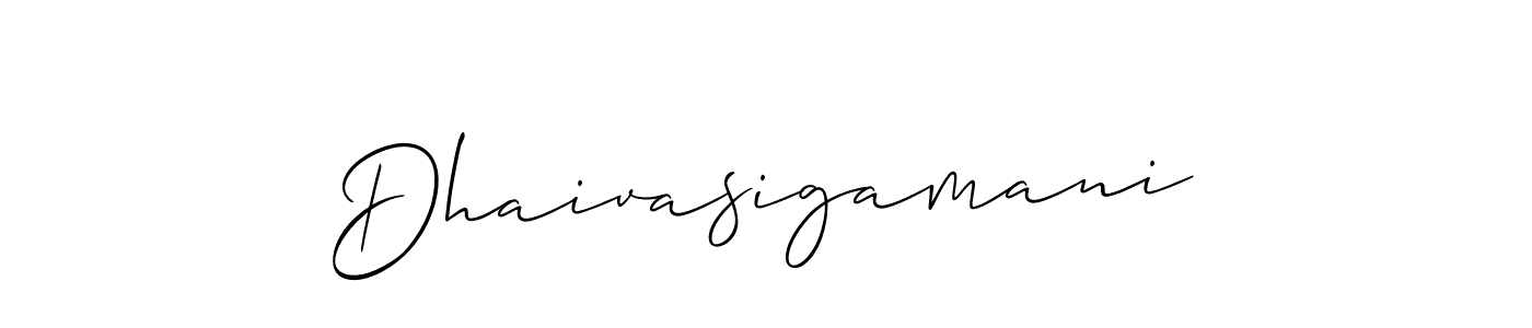 Once you've used our free online signature maker to create your best signature Allison_Script style, it's time to enjoy all of the benefits that Dhaivasigamani name signing documents. Dhaivasigamani signature style 2 images and pictures png