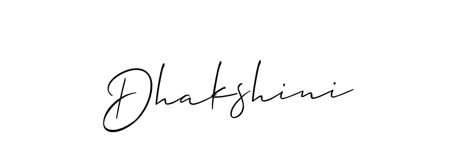 Also You can easily find your signature by using the search form. We will create Dhakshini name handwritten signature images for you free of cost using Allison_Script sign style. Dhakshini signature style 2 images and pictures png