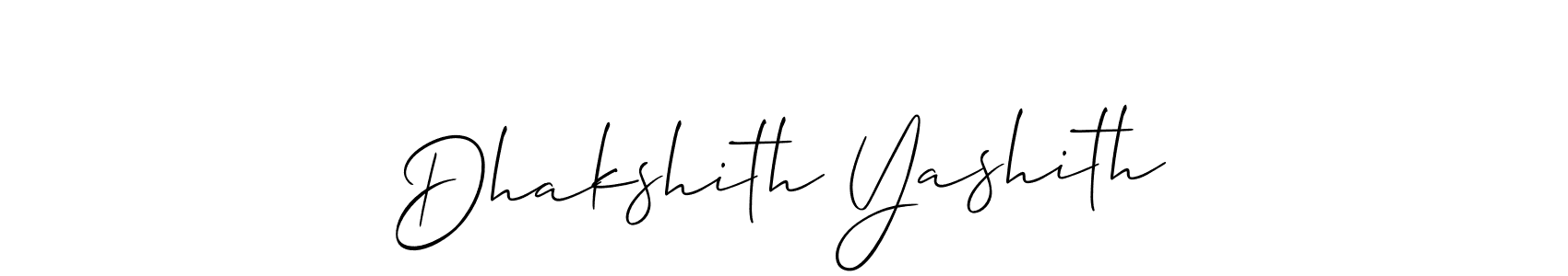 Similarly Allison_Script is the best handwritten signature design. Signature creator online .You can use it as an online autograph creator for name Dhakshith Yashith. Dhakshith Yashith signature style 2 images and pictures png