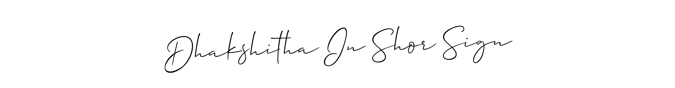 How to Draw Dhakshitha In Shor Sign signature style? Allison_Script is a latest design signature styles for name Dhakshitha In Shor Sign. Dhakshitha In Shor Sign signature style 2 images and pictures png