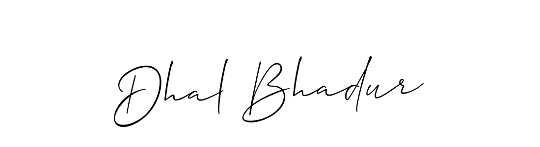 Best and Professional Signature Style for Dhal Bhadur. Allison_Script Best Signature Style Collection. Dhal Bhadur signature style 2 images and pictures png