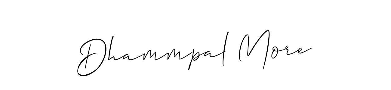 Allison_Script is a professional signature style that is perfect for those who want to add a touch of class to their signature. It is also a great choice for those who want to make their signature more unique. Get Dhammpal More name to fancy signature for free. Dhammpal More signature style 2 images and pictures png