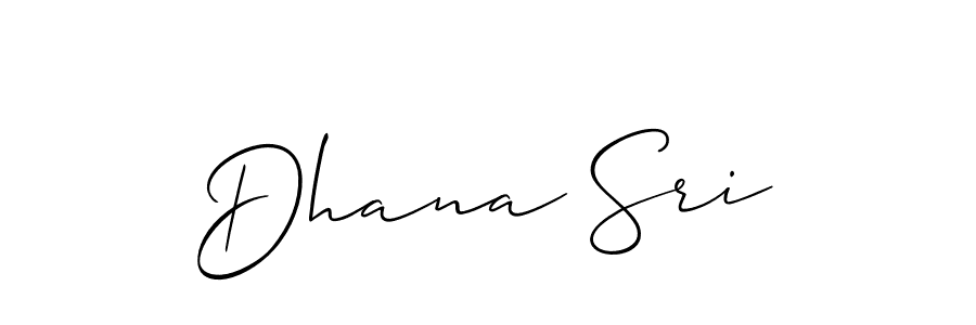 Once you've used our free online signature maker to create your best signature Allison_Script style, it's time to enjoy all of the benefits that Dhana Sri name signing documents. Dhana Sri signature style 2 images and pictures png