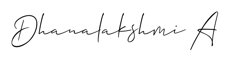 A classic penmanship look for Dhanalakshmi A. The Allison_Script font brings timeless elegance and confidence to every signed document. Dhanalakshmi A signature style 2 images and pictures png