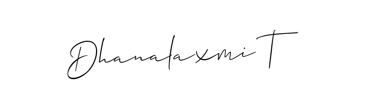 Here are the top 10 professional signature styles for the name Dhanalaxmi T. These are the best autograph styles you can use for your name. Dhanalaxmi T signature style 2 images and pictures png