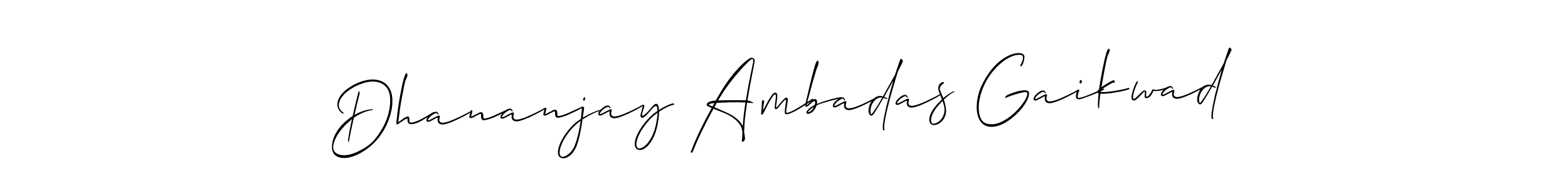 See photos of Dhananjay Ambadas Gaikwad official signature by Spectra . Check more albums & portfolios. Read reviews & check more about Allison_Script font. Dhananjay Ambadas Gaikwad signature style 2 images and pictures png