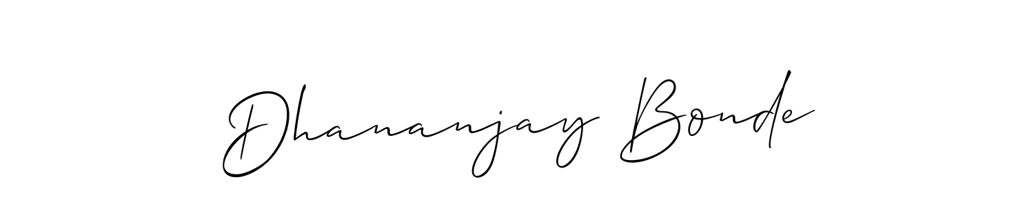 See photos of Dhananjay Bonde official signature by Spectra . Check more albums & portfolios. Read reviews & check more about Allison_Script font. Dhananjay Bonde signature style 2 images and pictures png