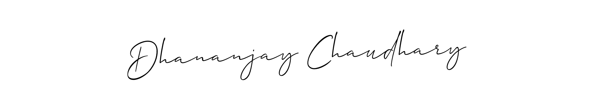 Check out images of Autograph of Dhananjay Chaudhary name. Actor Dhananjay Chaudhary Signature Style. Allison_Script is a professional sign style online. Dhananjay Chaudhary signature style 2 images and pictures png