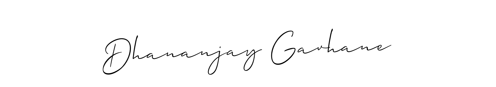 How to Draw Dhananjay Gavhane signature style? Allison_Script is a latest design signature styles for name Dhananjay Gavhane. Dhananjay Gavhane signature style 2 images and pictures png