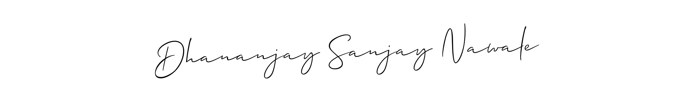 You can use this online signature creator to create a handwritten signature for the name Dhananjay Sanjay Nawale. This is the best online autograph maker. Dhananjay Sanjay Nawale signature style 2 images and pictures png