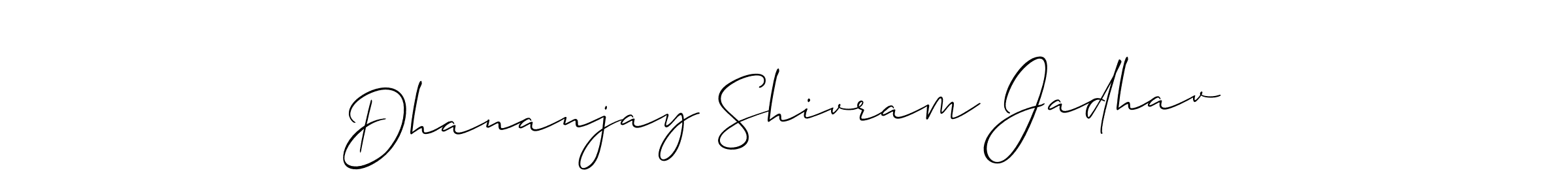 Best and Professional Signature Style for Dhananjay Shivram Jadhav. Allison_Script Best Signature Style Collection. Dhananjay Shivram Jadhav signature style 2 images and pictures png