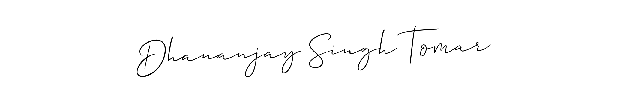 You can use this online signature creator to create a handwritten signature for the name Dhananjay Singh Tomar. This is the best online autograph maker. Dhananjay Singh Tomar signature style 2 images and pictures png