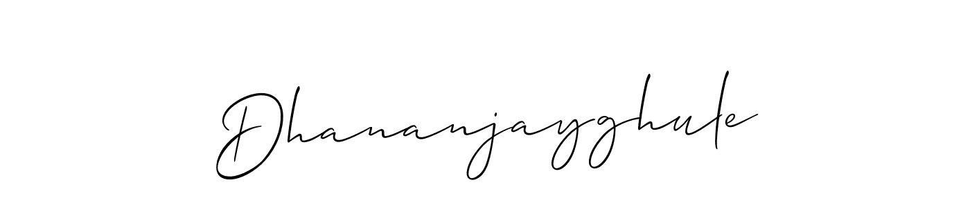 Make a short Dhananjayghule signature style. Manage your documents anywhere anytime using Allison_Script. Create and add eSignatures, submit forms, share and send files easily. Dhananjayghule signature style 2 images and pictures png