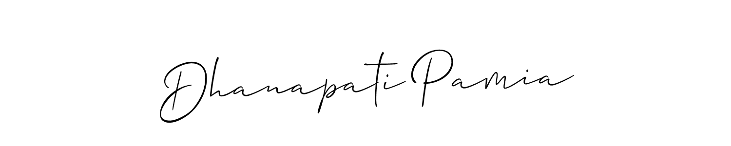 See photos of Dhanapati Pamia official signature by Spectra . Check more albums & portfolios. Read reviews & check more about Allison_Script font. Dhanapati Pamia signature style 2 images and pictures png
