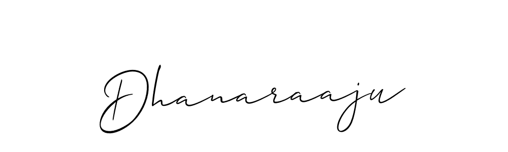 Design your own signature with our free online signature maker. With this signature software, you can create a handwritten (Allison_Script) signature for name Dhanaraaju. Dhanaraaju signature style 2 images and pictures png