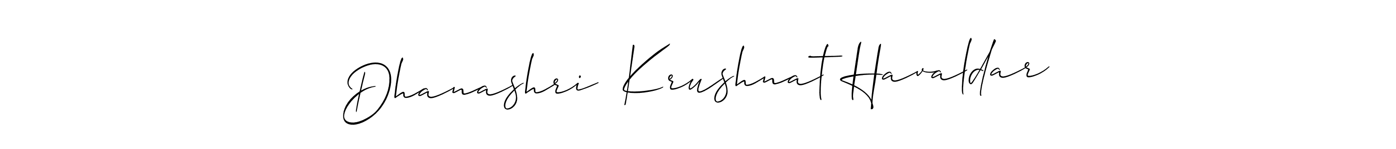 How to Draw Dhanashri  Krushnat Havaldar signature style? Allison_Script is a latest design signature styles for name Dhanashri  Krushnat Havaldar. Dhanashri  Krushnat Havaldar signature style 2 images and pictures png