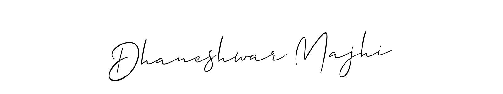 Make a short Dhaneshwar Majhi signature style. Manage your documents anywhere anytime using Allison_Script. Create and add eSignatures, submit forms, share and send files easily. Dhaneshwar Majhi signature style 2 images and pictures png