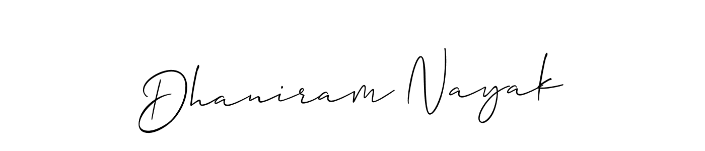 How to Draw Dhaniram Nayak signature style? Allison_Script is a latest design signature styles for name Dhaniram Nayak. Dhaniram Nayak signature style 2 images and pictures png