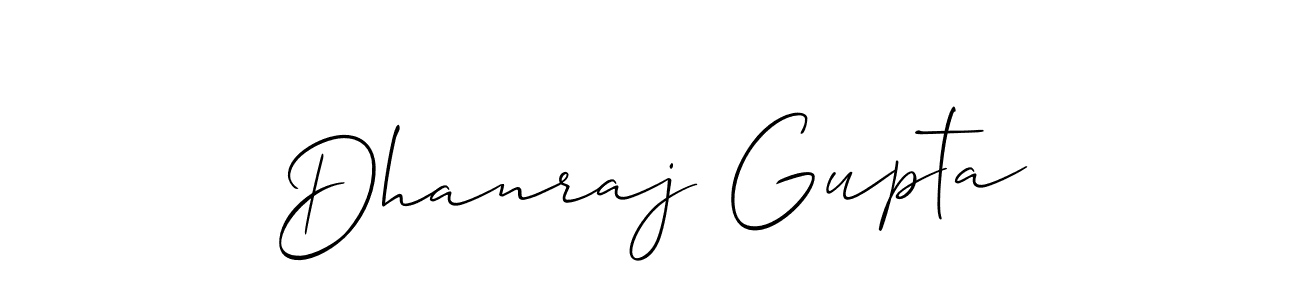 Best and Professional Signature Style for Dhanraj Gupta. Allison_Script Best Signature Style Collection. Dhanraj Gupta signature style 2 images and pictures png