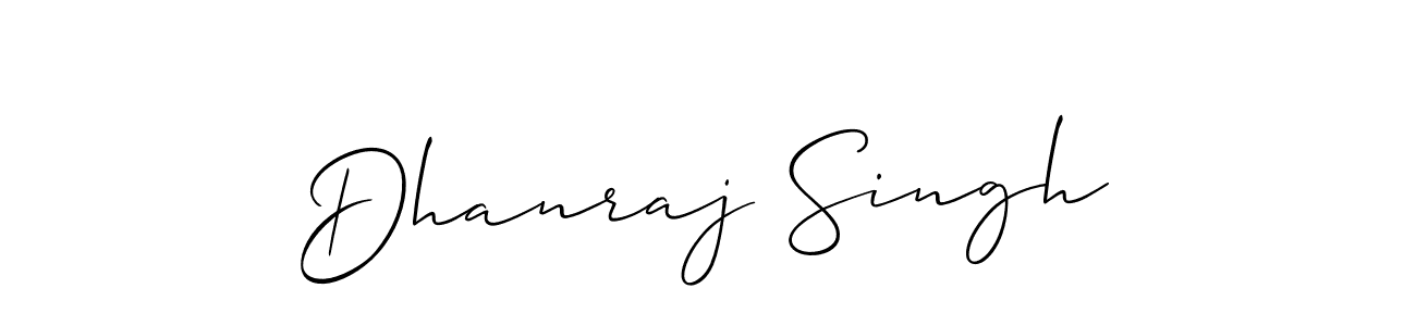 Similarly Allison_Script is the best handwritten signature design. Signature creator online .You can use it as an online autograph creator for name Dhanraj Singh. Dhanraj Singh signature style 2 images and pictures png