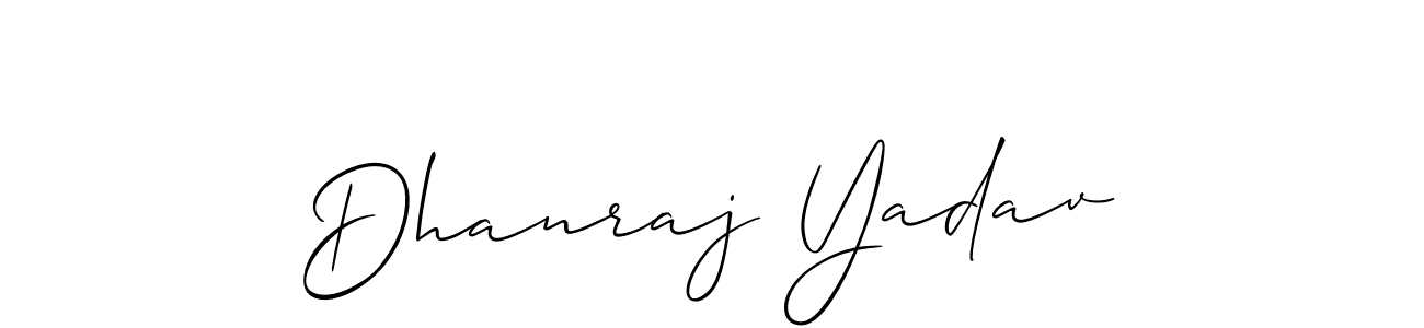 Make a beautiful signature design for name Dhanraj Yadav. Use this online signature maker to create a handwritten signature for free. Dhanraj Yadav signature style 2 images and pictures png